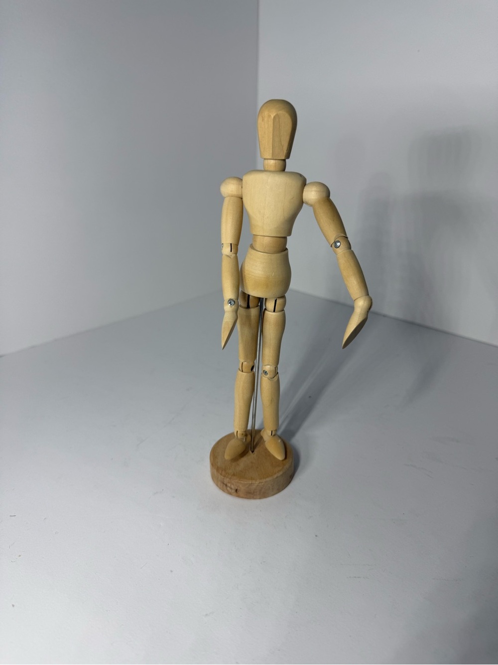 Wood Artist Mannequin Figure - Natural Wood